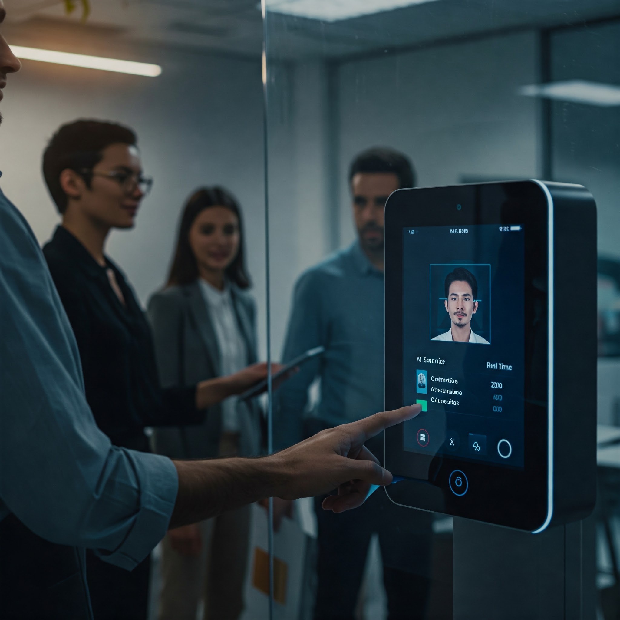 AI Face Recognition Attendance System in Action
